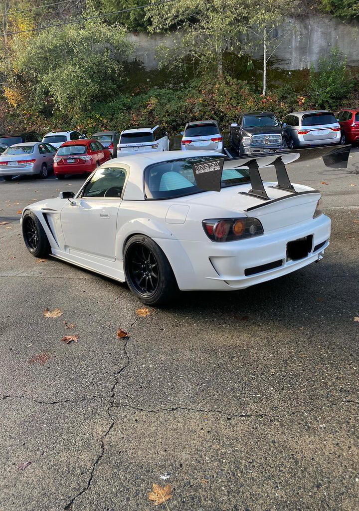 Carbon Gurney Flap for S2000 ASM Duckbill Spoiler
