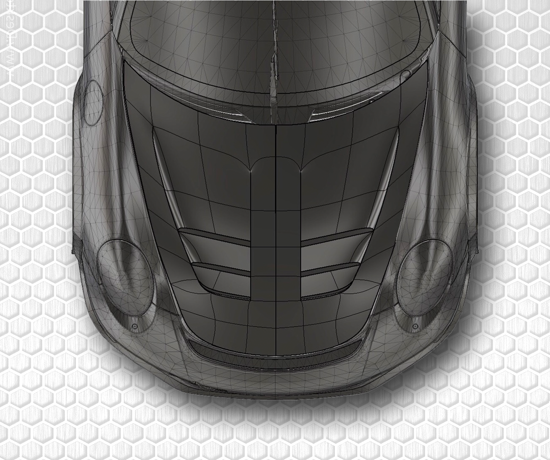Lightweight Carbon Bonnet ( 991/981/718 )