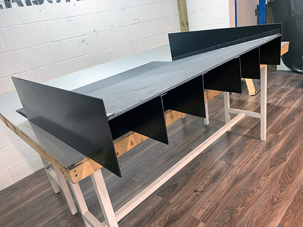 Custom Carbon Rear Diffuser