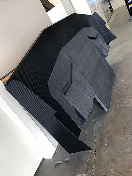Custom Carbon Front Splitter