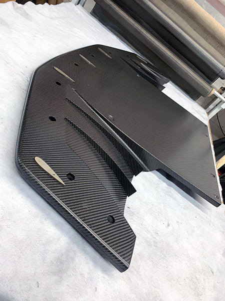 Custom Carbon Front Splitter