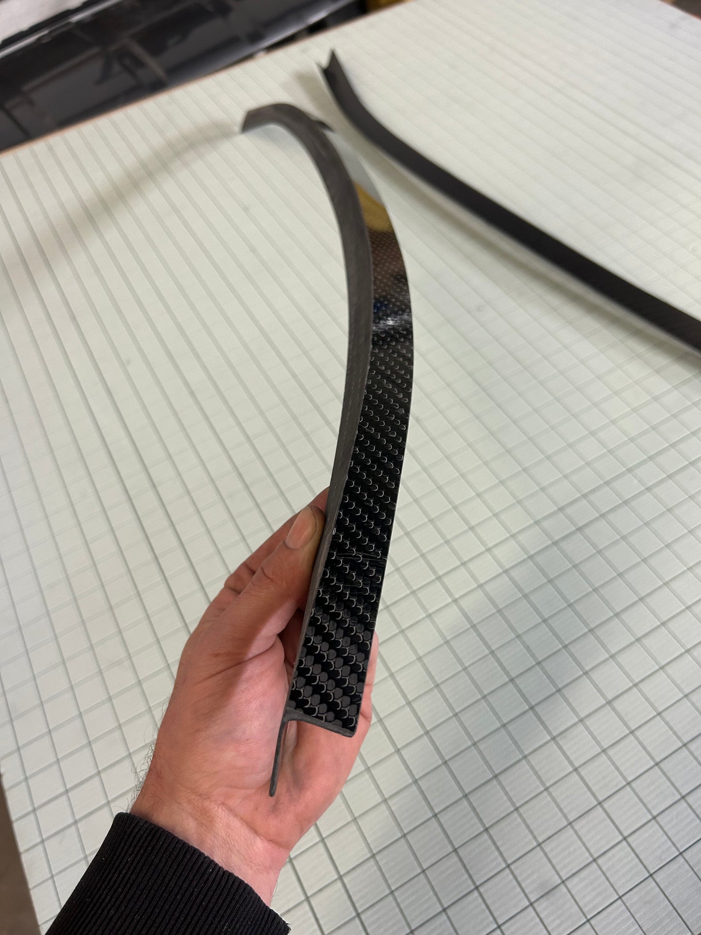 Carbon Gurney Flap for S2000 ASM Duckbill Spoiler
