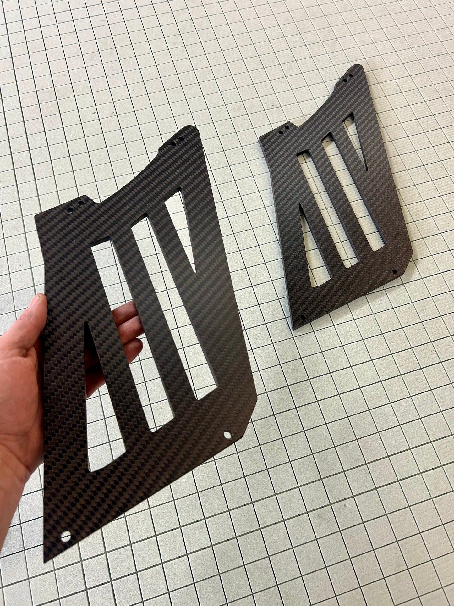 Cup Style Carbon Uprights