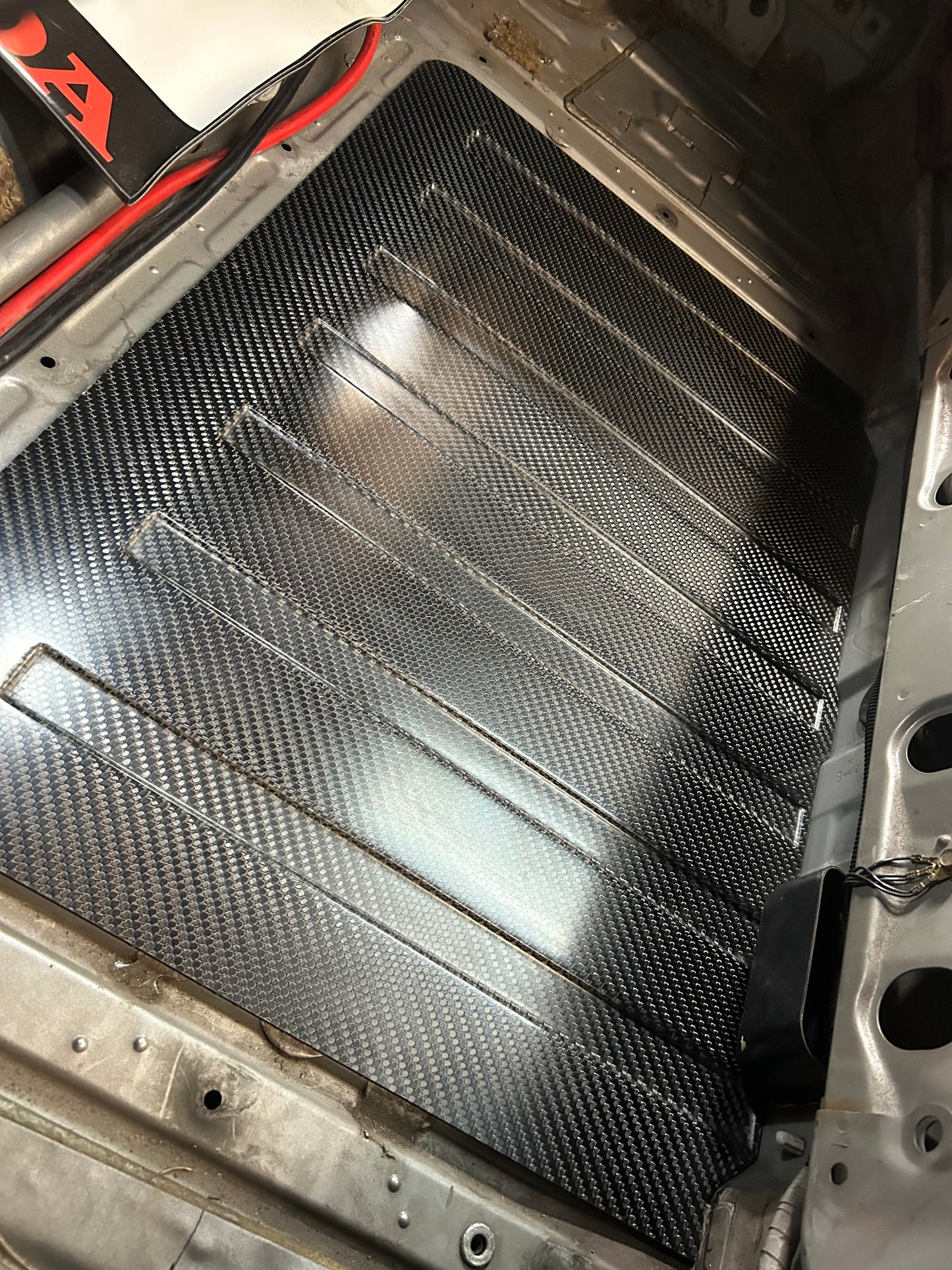 S2000 Carbon Trunk Bowl Delete Plate