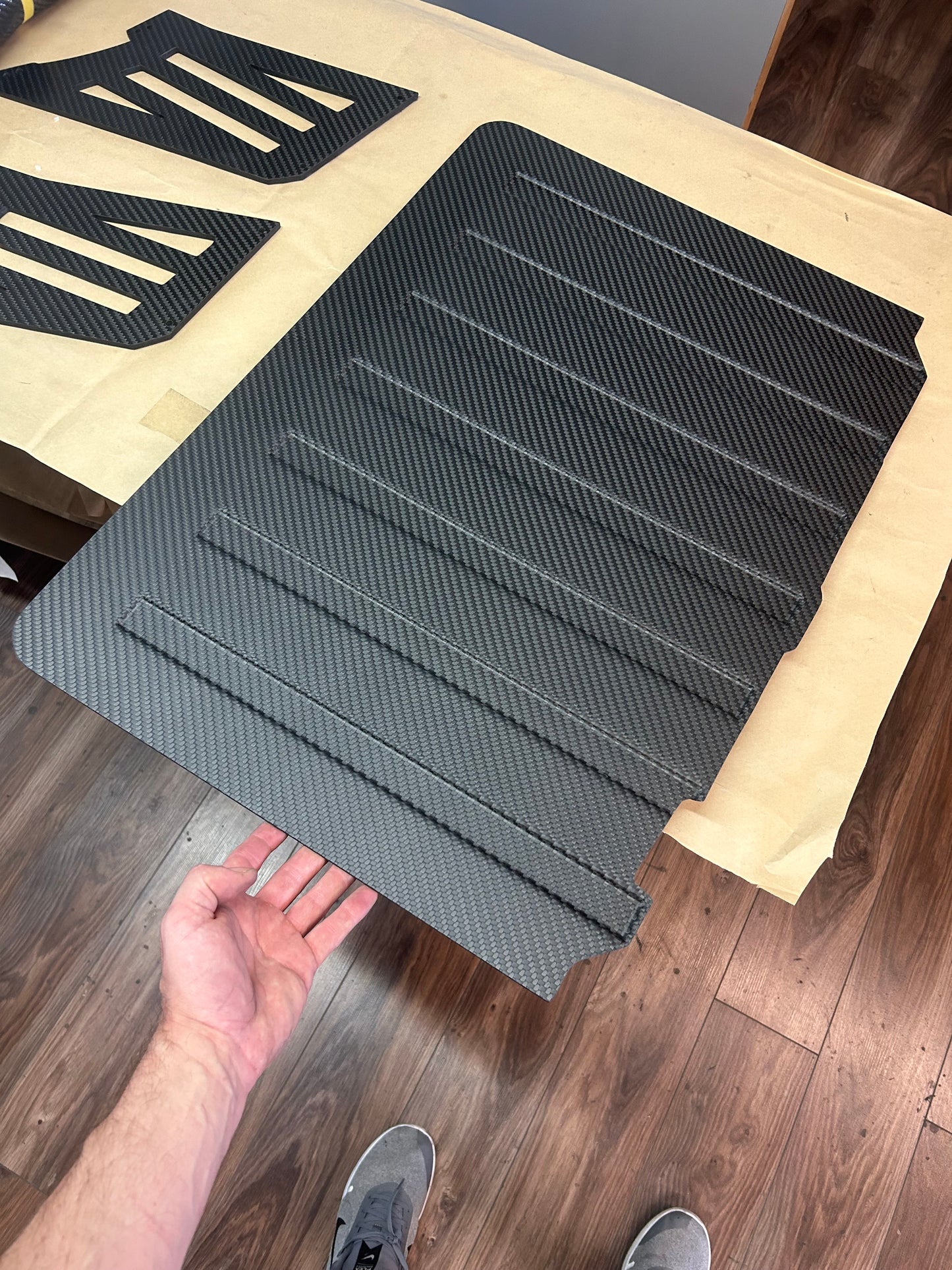 S2000 Carbon Trunk Bowl Delete Plate