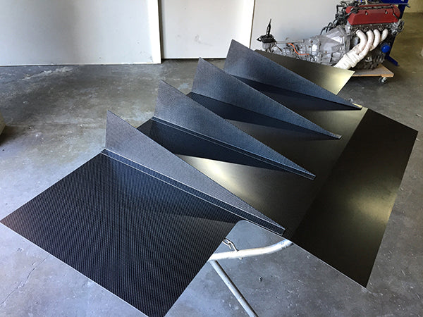 Custom Carbon Rear Diffuser