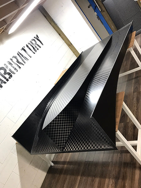 Custom Carbon Rear Diffuser