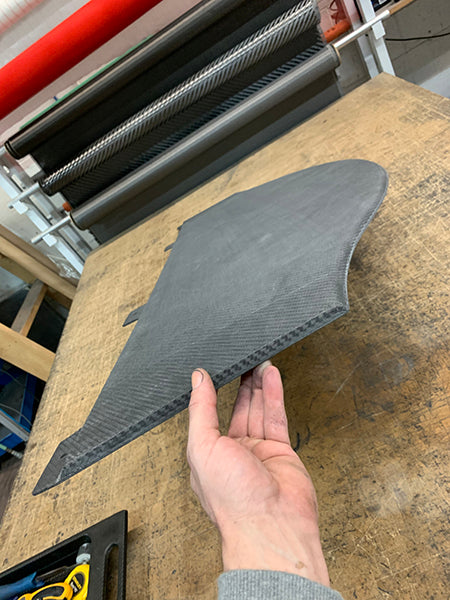 Custom Carbon Front Splitter