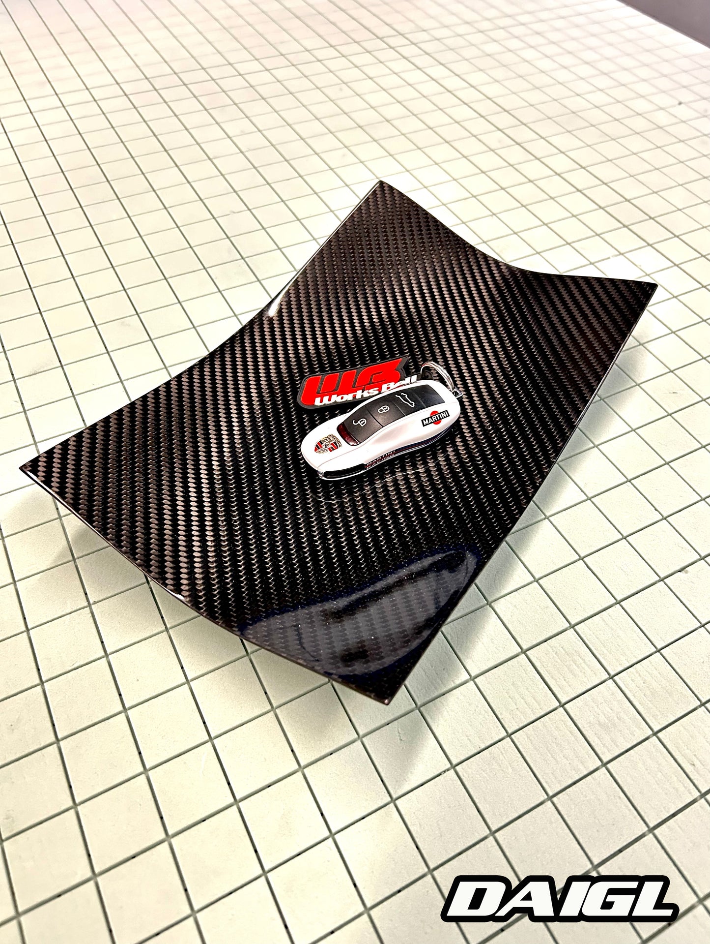 DAIGL Dry Carbon Key Tray