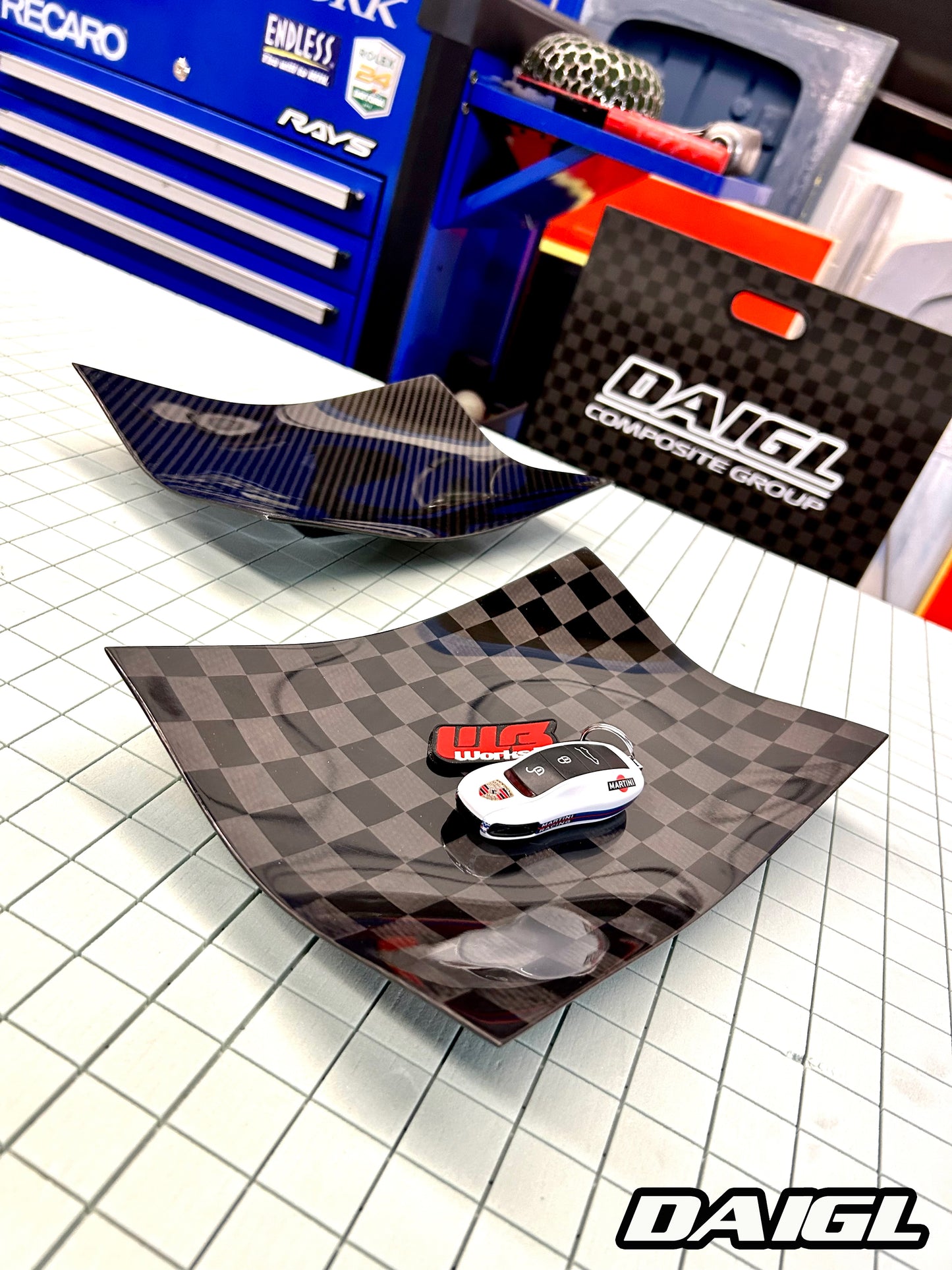 DAIGL Dry Carbon Key Tray