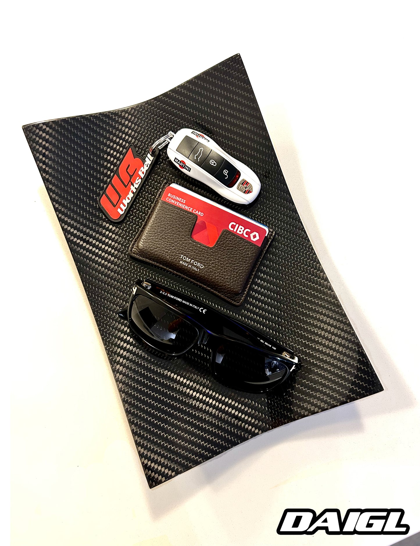 DAIGL Dry Carbon Key Tray