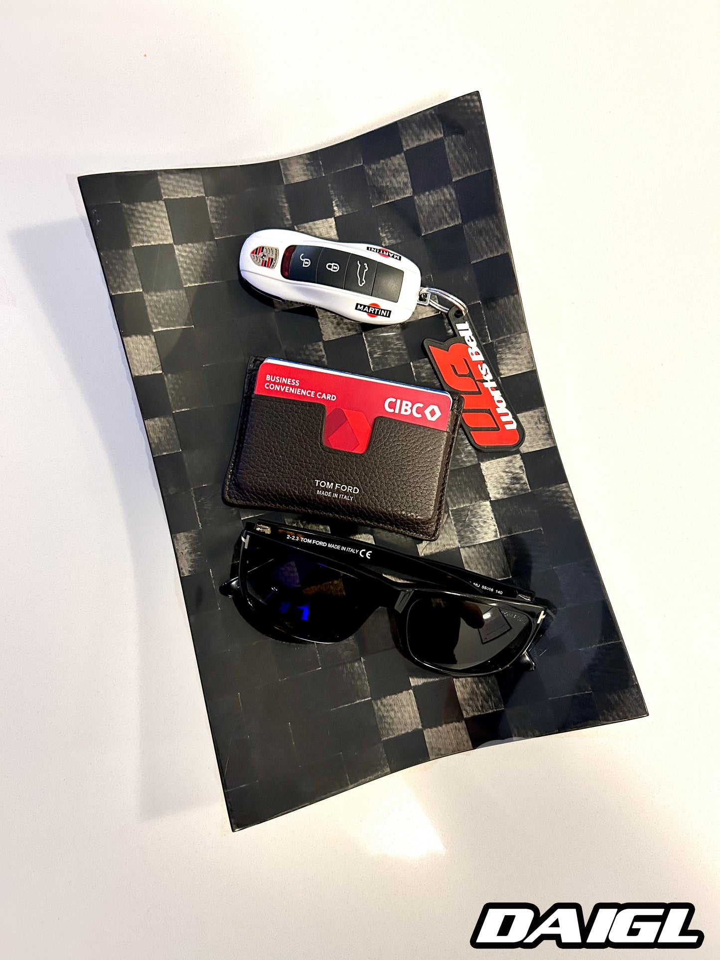 DAIGL Dry Carbon Key Tray