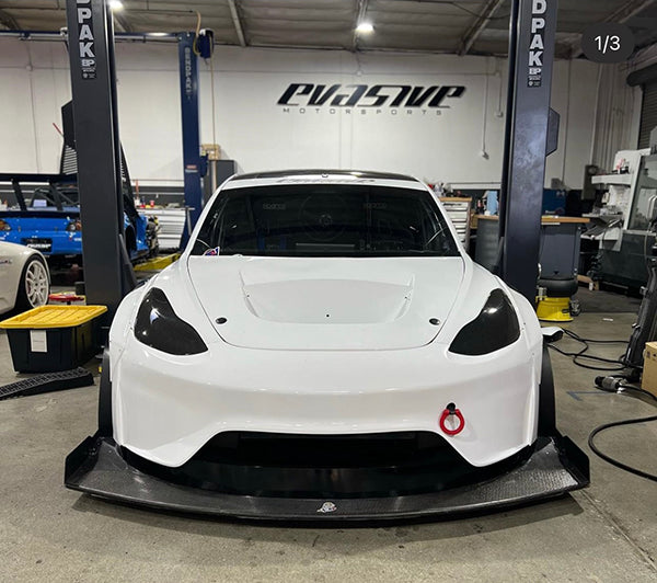 Custom Carbon Front Splitter