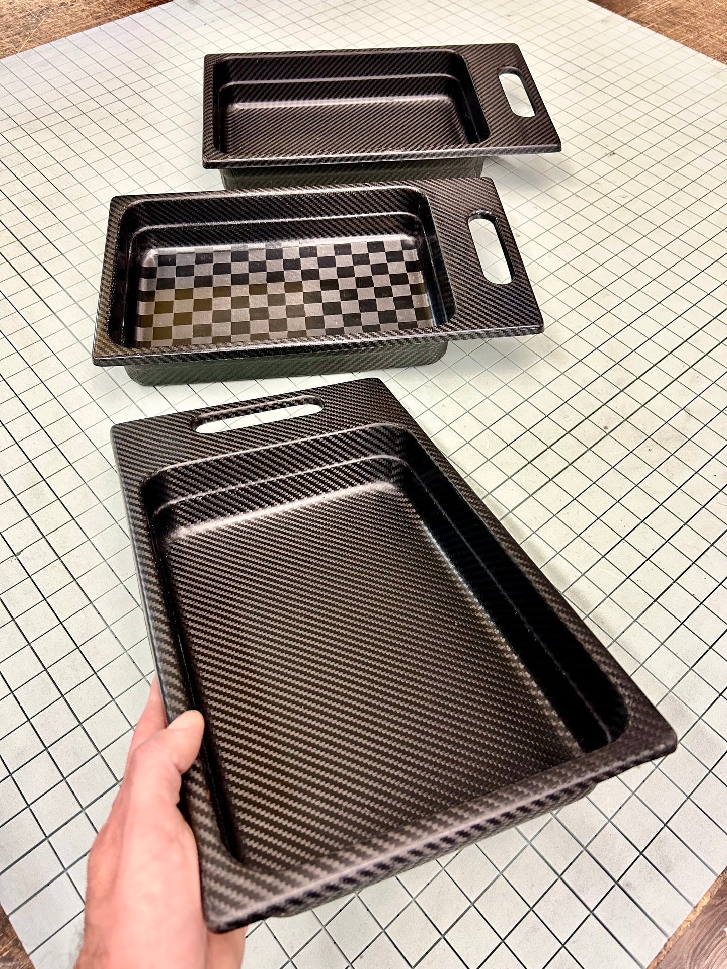 Carbon Tool Tray