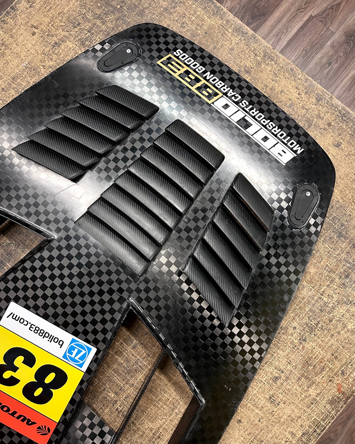 S2000 GT300 Dry Carbon Race Bonnet