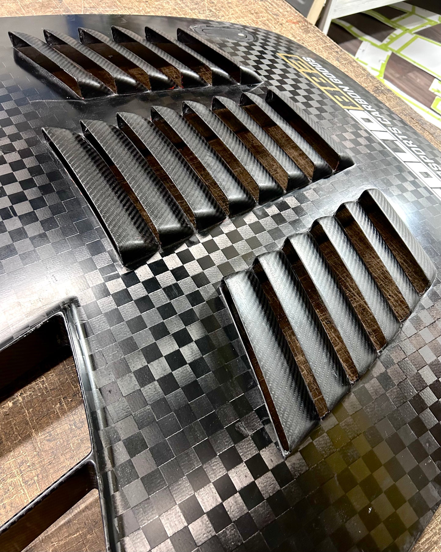 S2000 GT300 Dry Carbon Race Bonnet