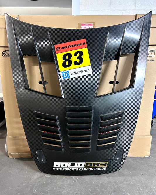 S2000 GT300 Dry Carbon Race Bonnet